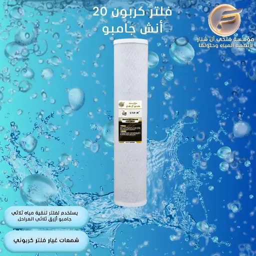 قلب فلتر كربون 20 أنش جامبو شبك